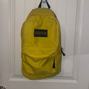 Yellow JanSport Backpack
